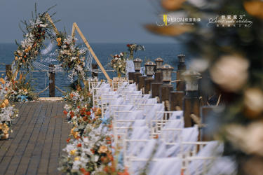 海边户外婚礼