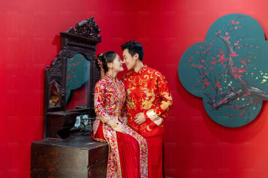 大囍之日 | 被父母夸爆的中式婚纱照
