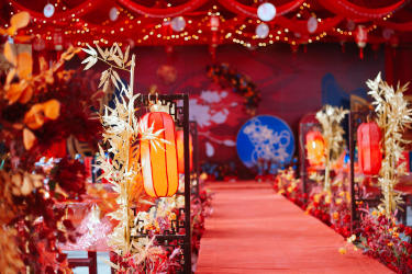 中国传统元素    中式婚礼