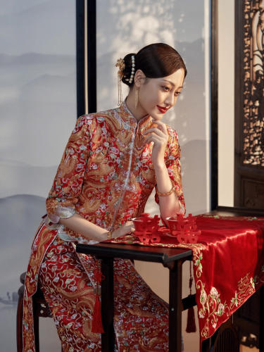 看一眼就惊艳的新中式婚纱照❤️推荐给