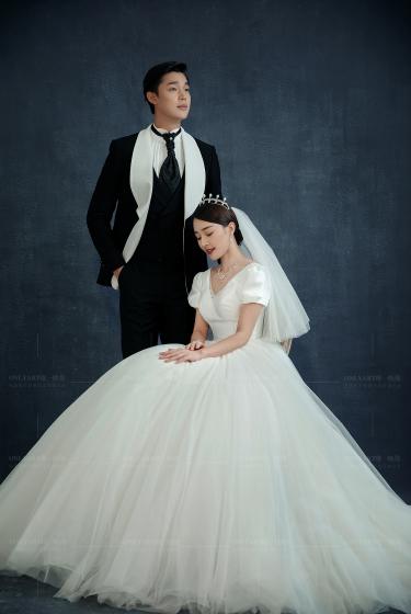 出片率高达99%的精致韩式婚纱照 闺蜜们都夸好看