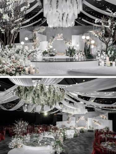 白色韩式婚礼