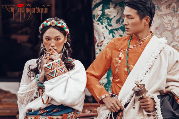 藏族风情丨白沙古镇