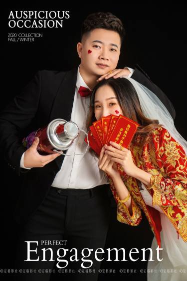 MR王&MRS张 | 《喜嫁》中式婚纱照