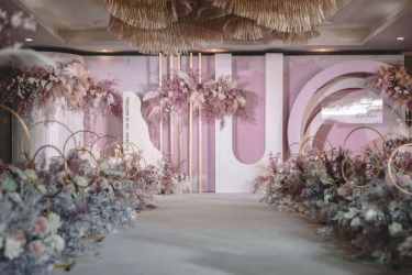 ASN案例-〈酒店小众〉少女粉搭配淡紫色小众婚礼