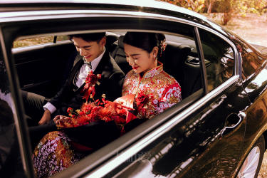 中式婚纱照/超喜欢的精致国风