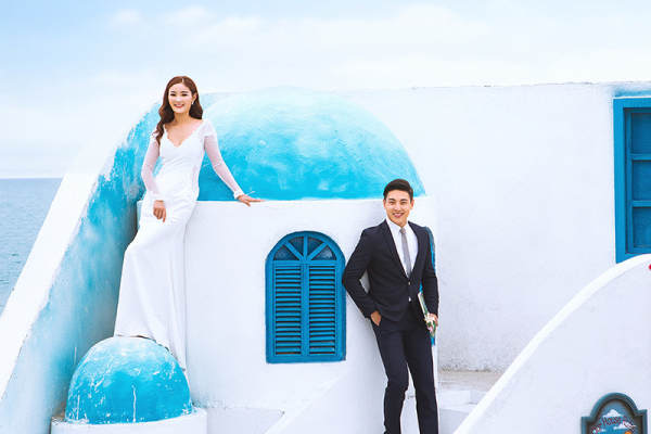王子国际婚纱摄影-三亚站-水晶礁石
