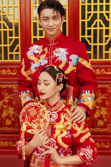 中式婚纱照｜惊艳时光的中式园林婚纱照