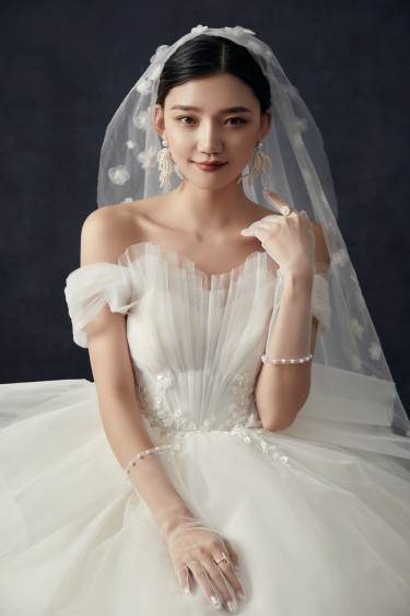 简约浪漫的韩式婚纱照2