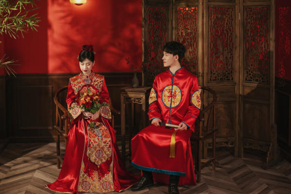 红颜-传统中式婚纱照