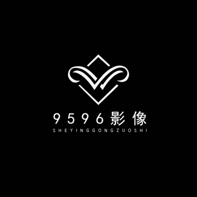 9596影像摄影logo
