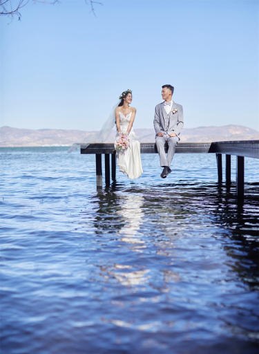 分享我超喜欢的海景婚纱照‘’