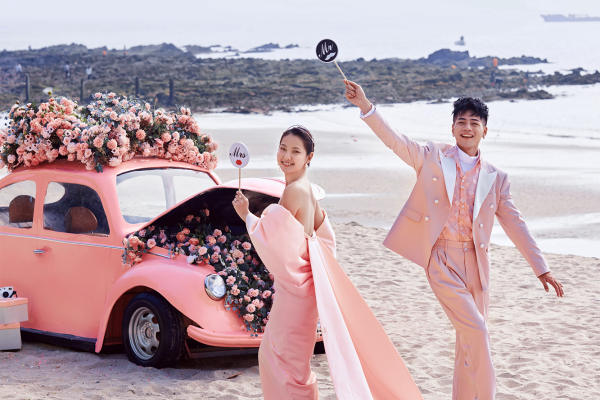 【海之度假】 粉色系列婚纱照