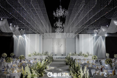 喜橙婚礼 | 现代韩式秀场风室内婚礼