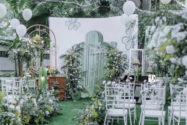 春光--白绿色系婚礼