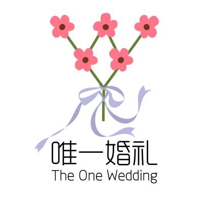 the one唯一婚礼logo