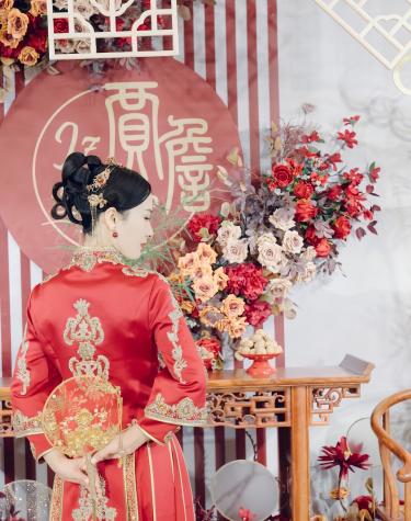 中式红白撞色·婚礼