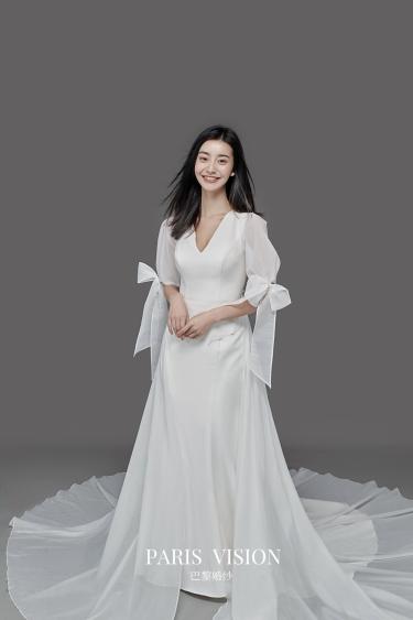 韩式婚纱照｜室内极简高级感婚纱照