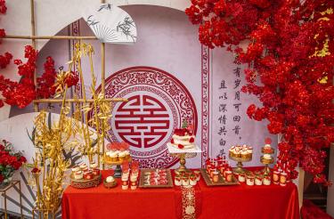 新中式庭院婚礼 给你不一样的中国风