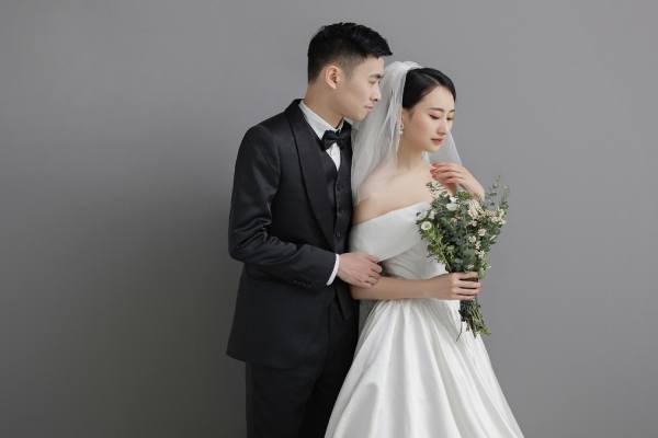 【室内婚纱照】韩式简约婚纱照