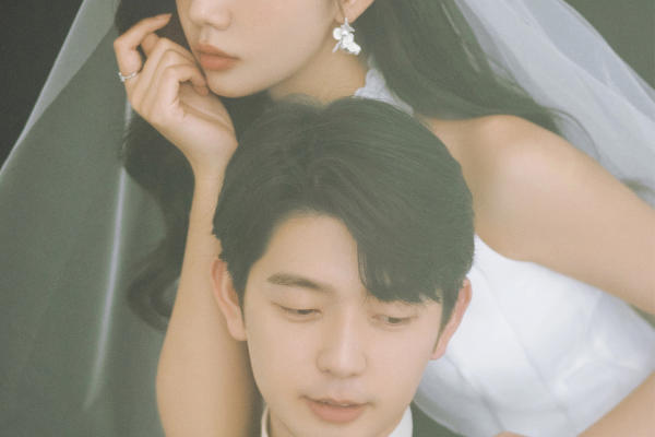 期待已久的韩式婚纱照🔥最后一张绝了