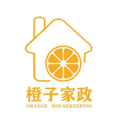 橙子家政logo
