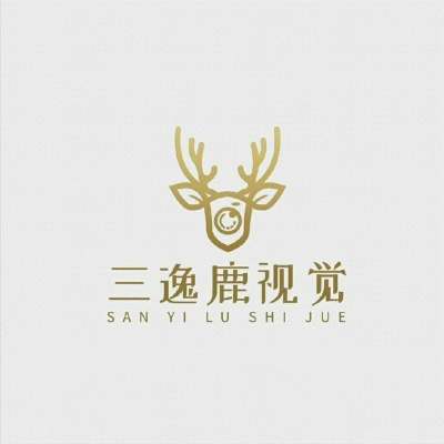 三逸鹿婚纱摄影logo