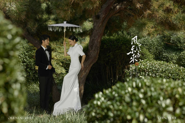 《雅从东方来》圆梦拍到了中式园林婚纱🎋