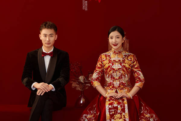 客片分享💭可以磕一辈子的新中式婚纱照❗