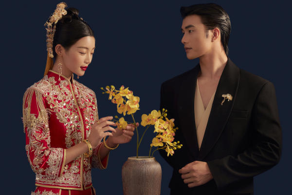 爸妈最喜欢的新中式秀禾婚纱照！太好看啦
