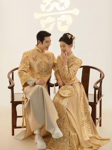 被全家人夸好看的中式婚纱照！