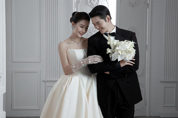 【韩式内景】室内仪式高甜婚纱照/风格不限产品包邮