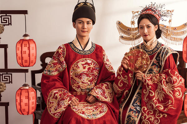 【中式汉服】传统元素+东方仪式婚纱照