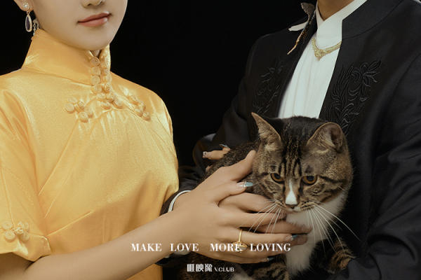 【我们仨】#定金#我们仨-宠物-伴爱宠物婚纱照