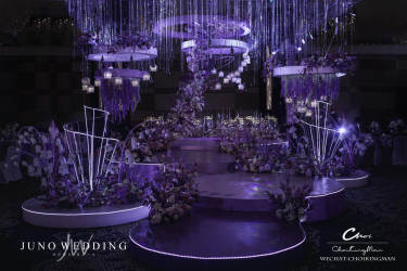 婚礼策划 浪漫的紫色