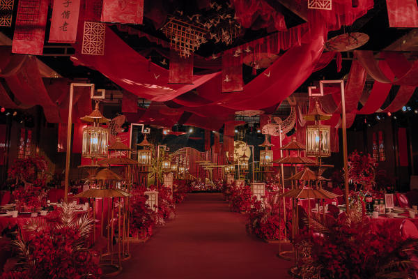 中式国派流韵大气婚礼