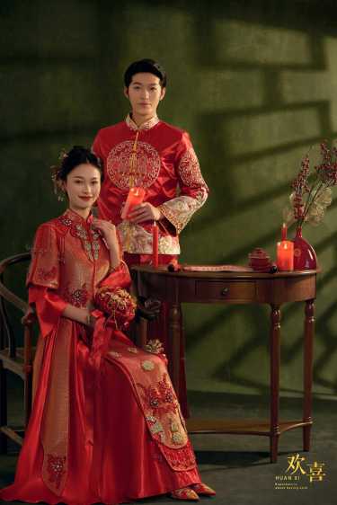 长辈超爱的新中式婚纱照，婚礼当天被夸爆!!