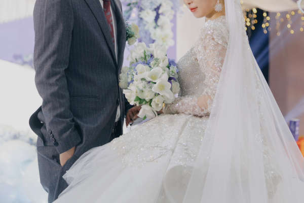 韩系高级紫色婚礼