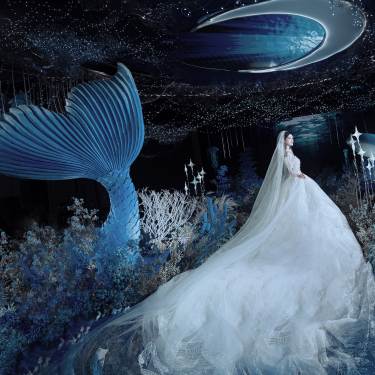 洛琳婚礼——海洋系【如鲸向海】