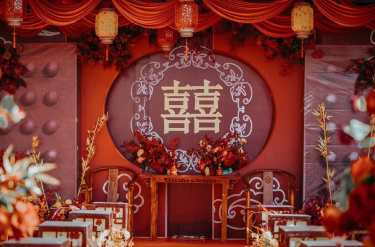 大气奢华户外传统中式婚礼
