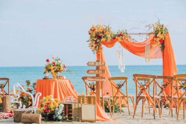 沙滩旅行婚礼